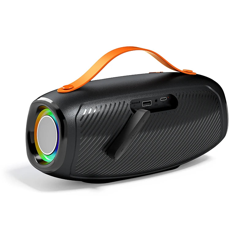 20W RGB Bluetooth Speaker with Convenient Lanyard Easy Carrying Bluetooth 5.3 Speaker